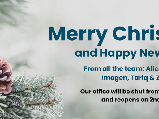 Our Christmas and New Year opening hours