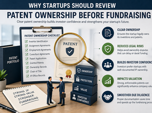 Why Startups Should Review Patent Ownership Before Fundraising