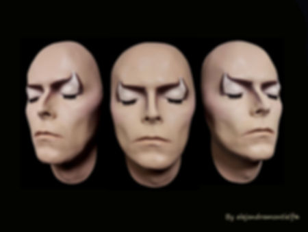 David Bowie Painted Life Cast (Jareth version, Labyrinth)