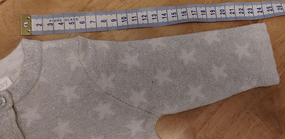 Thumbnail: Sparkly Silver Cardigan