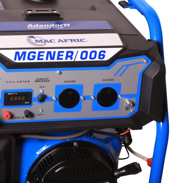 7.5 kVA (6.2 KW) Standby Petrol Generator (with T.F.V meter)