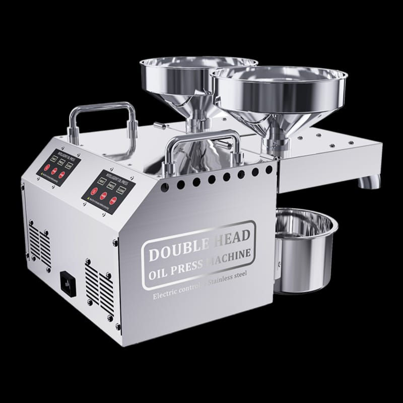 Double Head Oil Press Machine