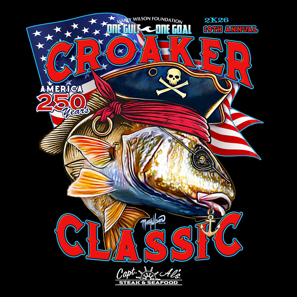Croaker, Redfish, Black Drum, Speckled Trout, Sheepshead & Flounder 2026