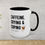 Thumbnail: "Caffeine, Crying, Coping" Coffee Mug