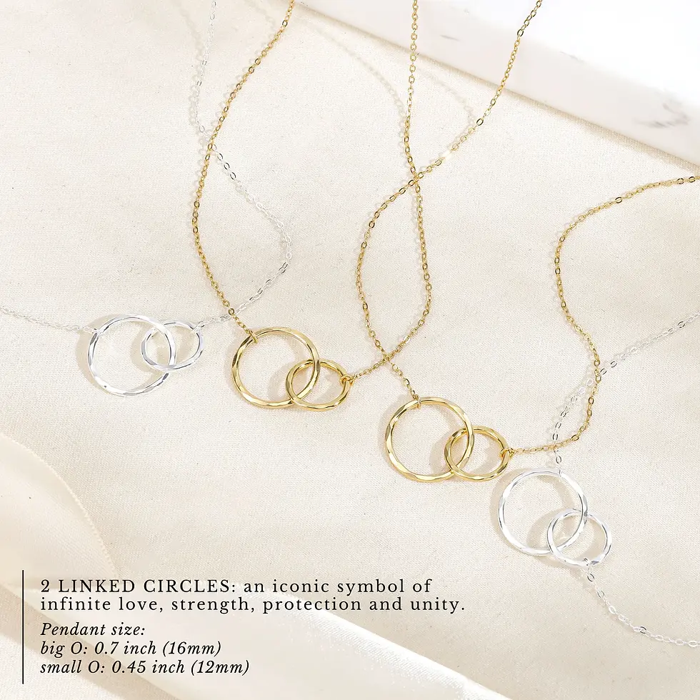 Thumbnail: Sorry For Your Loss Necklace (Handmade by Hope Love Shine)