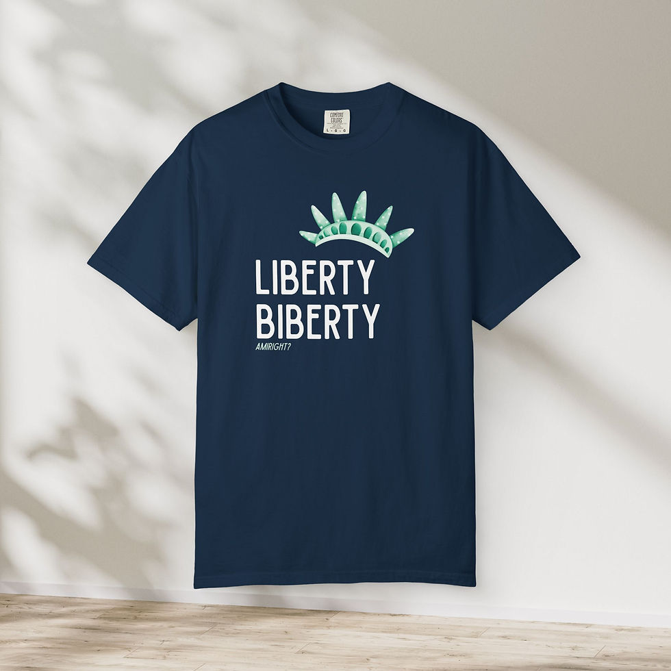 Thumbnail: "Liberty Biberty" Cotton T-Shirt (July Fourth⏐Comfort Colors)