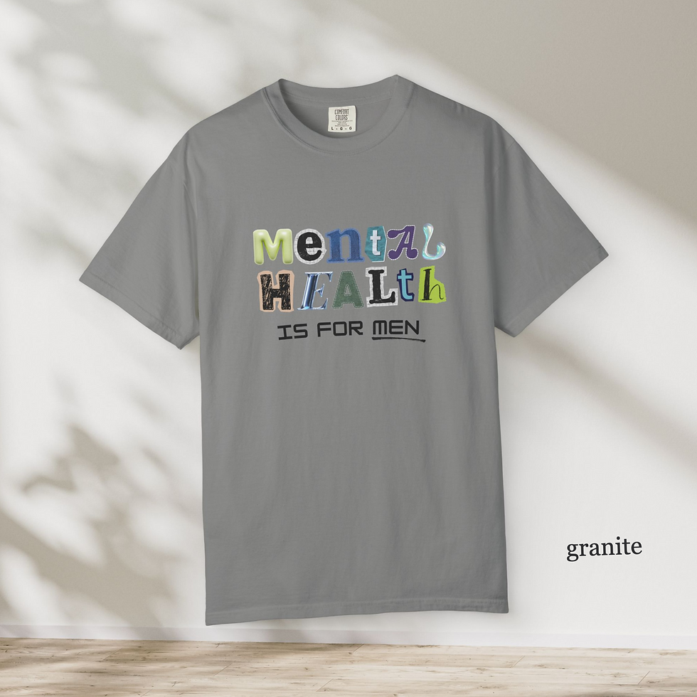Thumbnail: "Mental Health is for Men" Graphic T-Shirt (Comfort Colors)