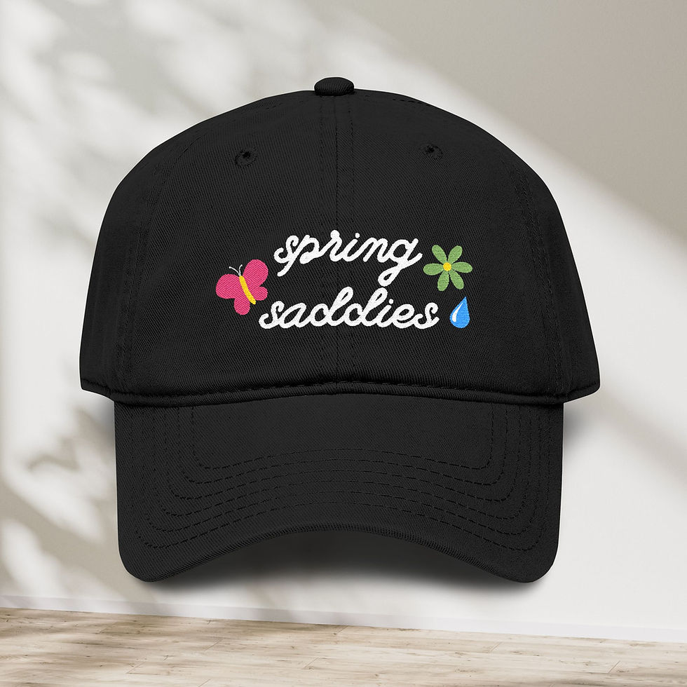 Thumbnail: "Spring Saddies" Embroidered Dad Hat (OTTO brand)