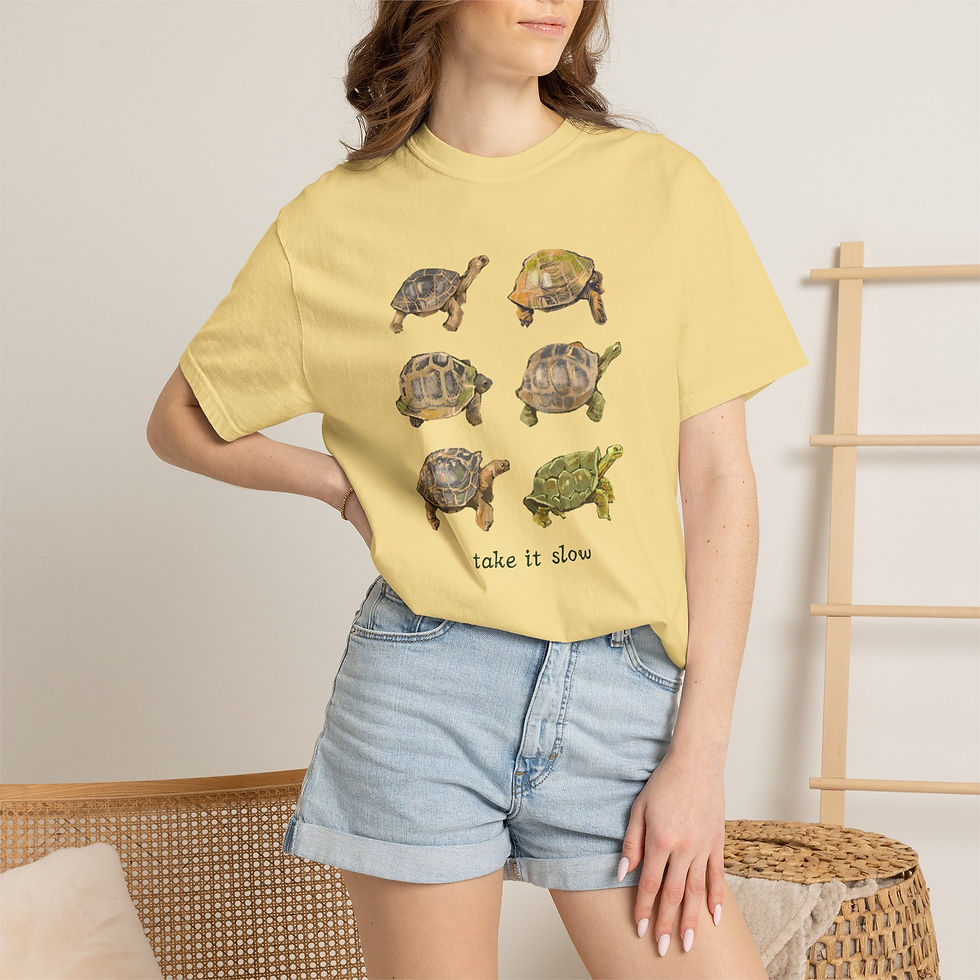 Thumbnail: "Take It Slow" Graphic T-Shirt (Comfort Colors)