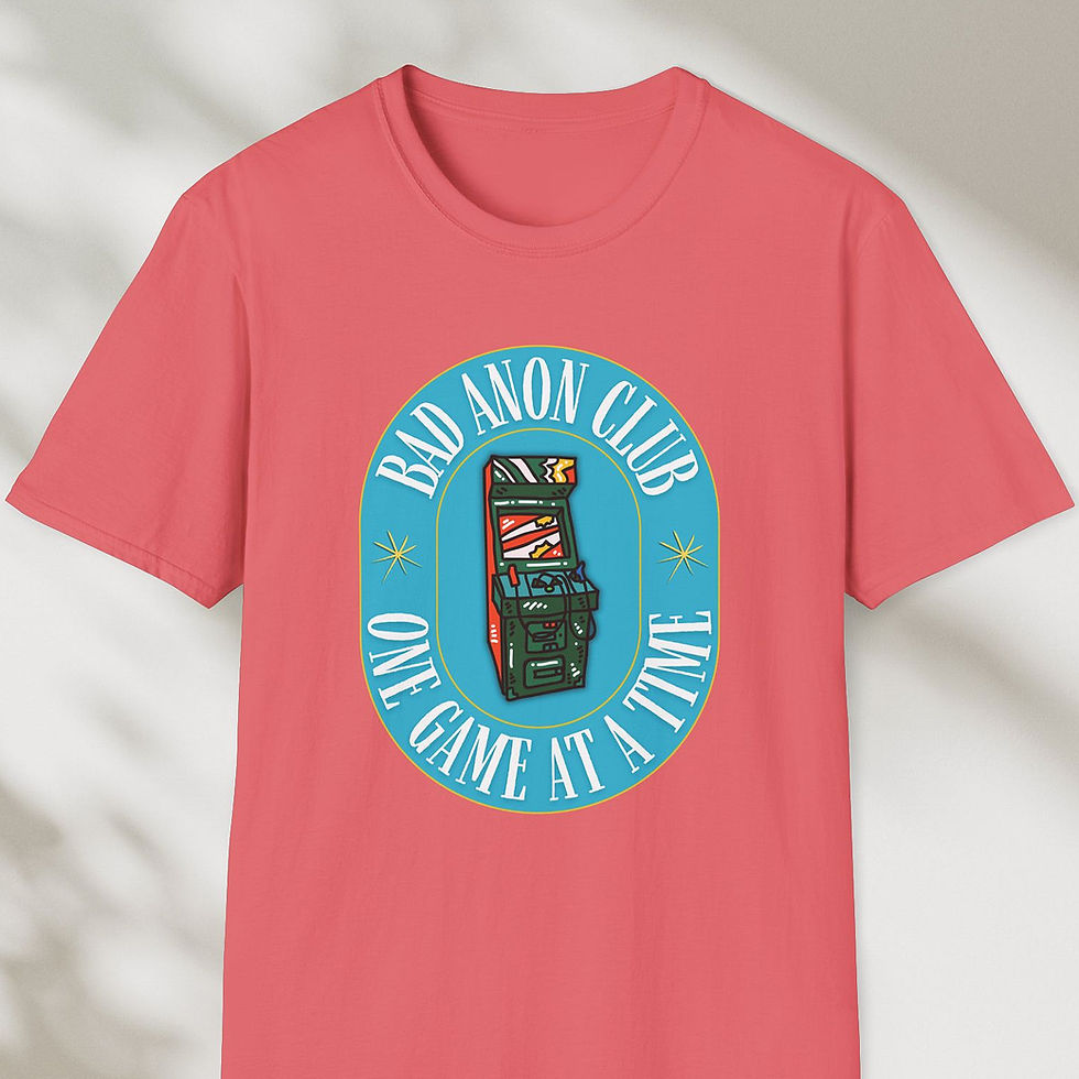 Thumbnail: "Bad Anon Club" Softstyle® Graphic T-Shirt (Disney's "Wreck it Ralph")