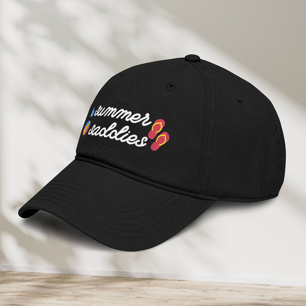 Thumbnail: "Summer Saddies" Embroidered Dad Hat (OTTO brand)