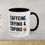 Thumbnail: "Caffeine, Crying, Coping" Coffee Mug