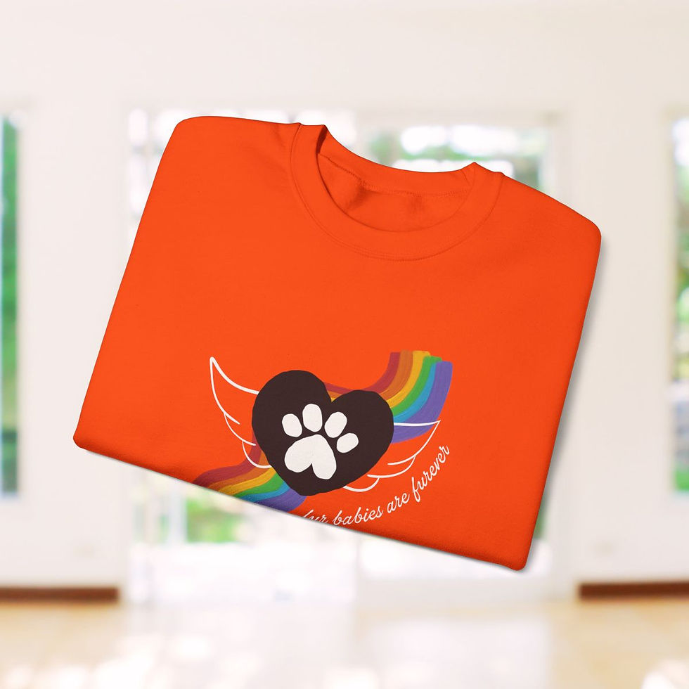 Thumbnail: "Fur Babies Are Furever" Crewneck Sweatshirt