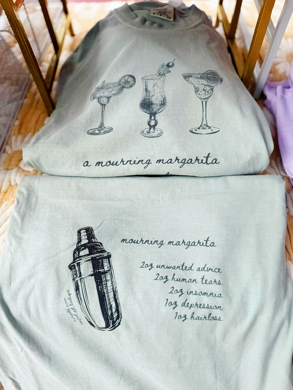 Thumbnail: "A Mourning Margarita" Graphic Tee (Comfort Colors)