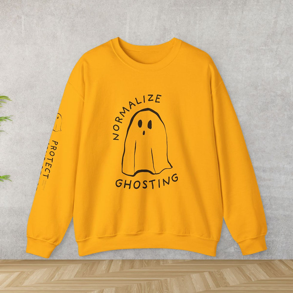Thumbnail: "Normalize Ghosting" Sweatshirt (Hoodie/Crewneck)