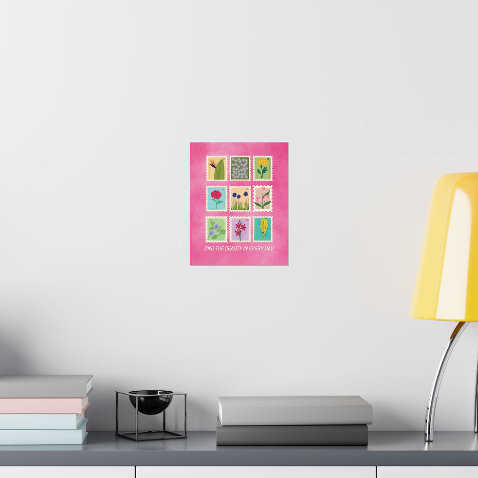 Thumbnail: "Find The Beauty In Every Day" Art Print (Matte Poster⏐Unframed)