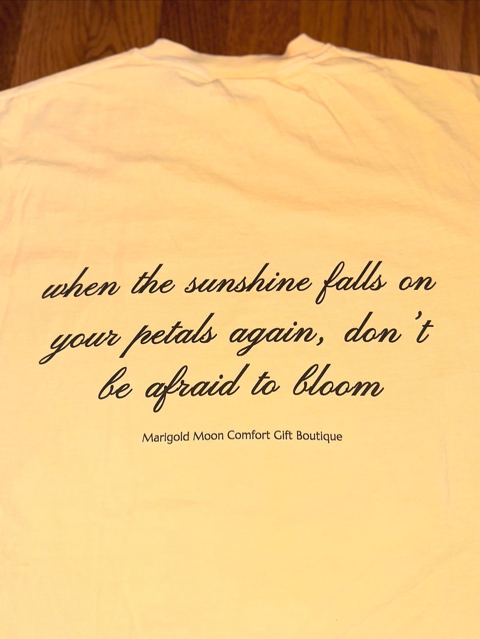 Thumbnail: "Don't Be Afraid to Bloom" Graphic Tee (Comfort Colors)