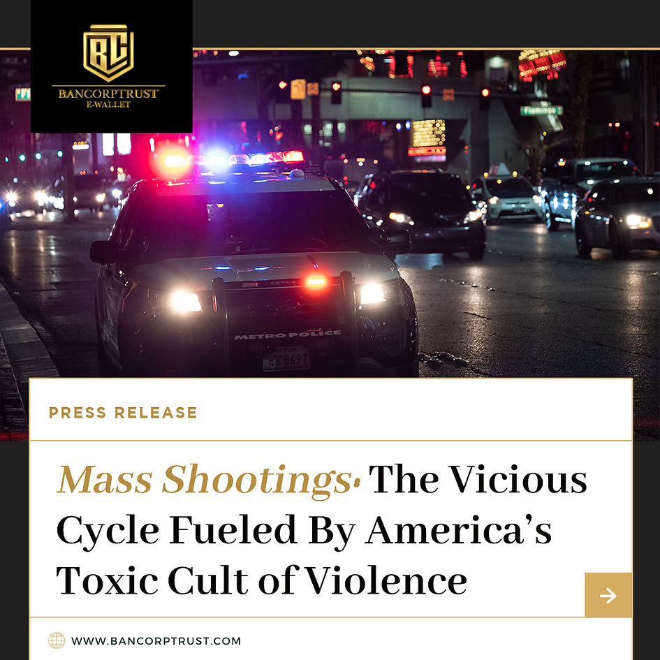 Mass Shootings: The Vicious Cycle Fueled By America’s Toxic Cult of Violence