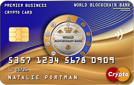 World Blockchain Bank-Crypto MasterCard