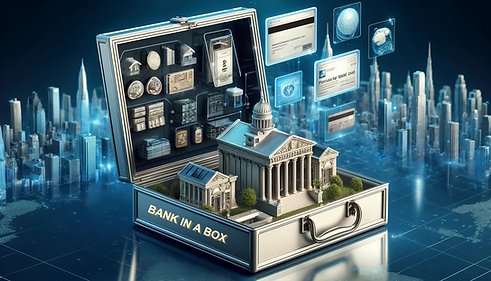 Blockchain Bank & Capital Trust - What is included in the Bank in a Box Package