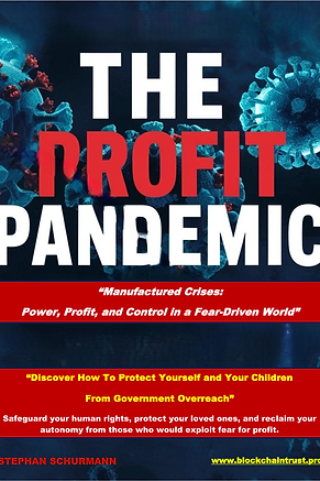 The Profit Pandemic - Front Cover - By Stephan Schurmann