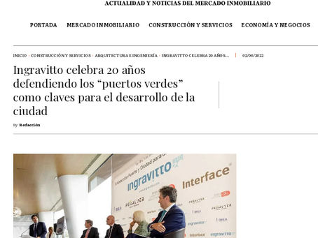 El desayuno informativo organizado por Ingravitto sobre puerto y ciudad en prensa