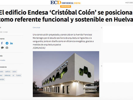 El edificio de oficinas para la Sede de Endesa en Huelva en la prensa
