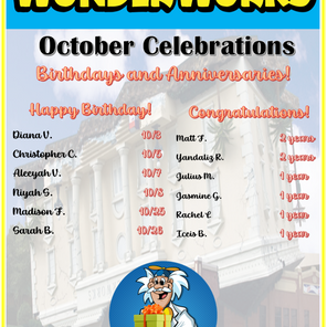 First Friday Celebrations!