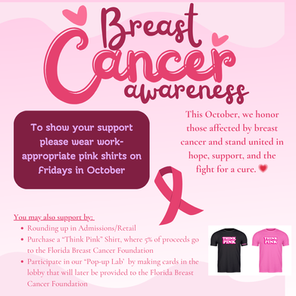 Show your support for Breast Cancer Awareness Month!