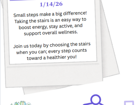 Join Us In Celebrating National Take The Stairs Day!