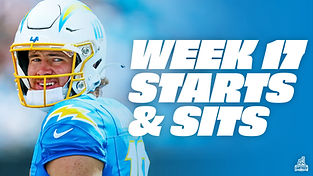 Week 17 Starts/Sits Guide