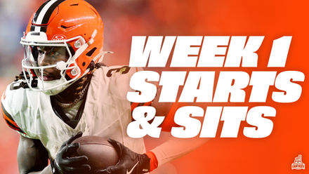 Week 1 Starts & Sits