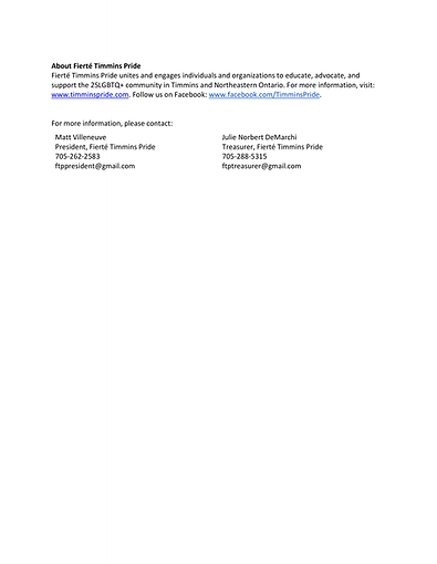 FTP Press Release for Needs Assessment Study Page 1