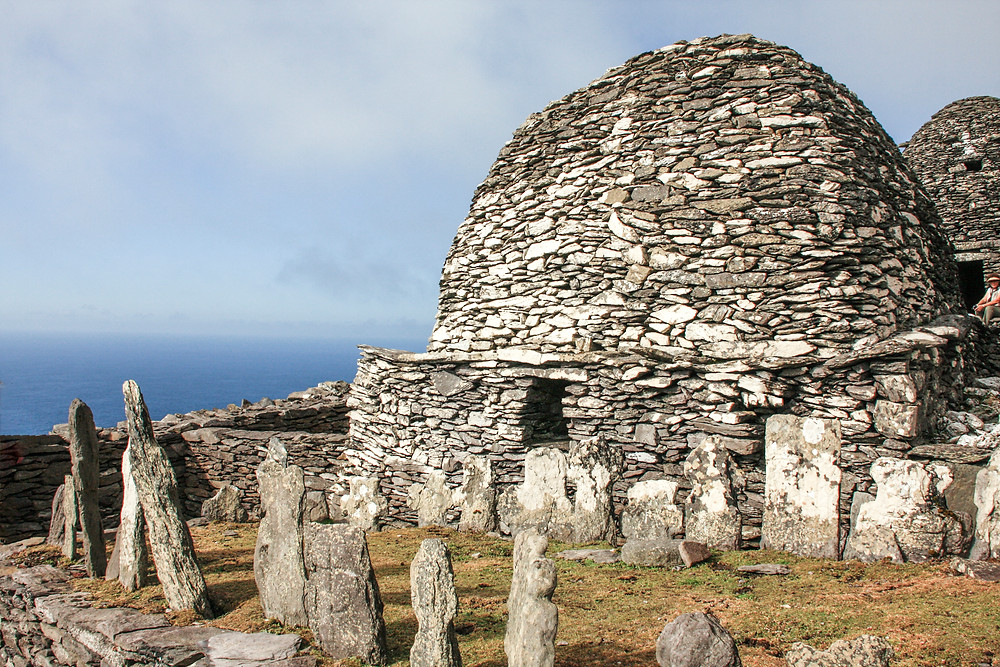 beahive slate structures Skellig Michael Island