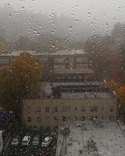 Raindrops on Windows