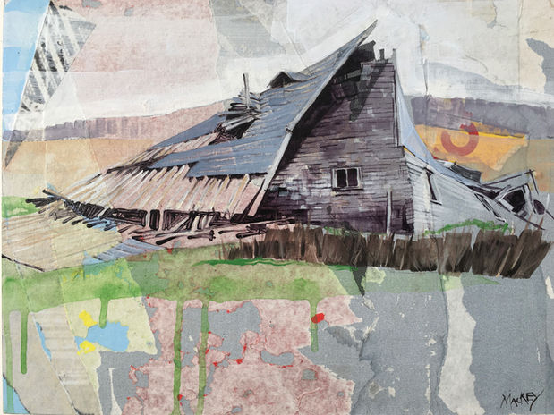 Folding. Wood panel. Maple floater frame.  12x16.jpg