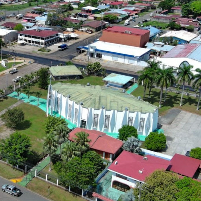 Vista aérea de Buenos Aires de Puntarenas para envíos a Zona Sur Costa Rica