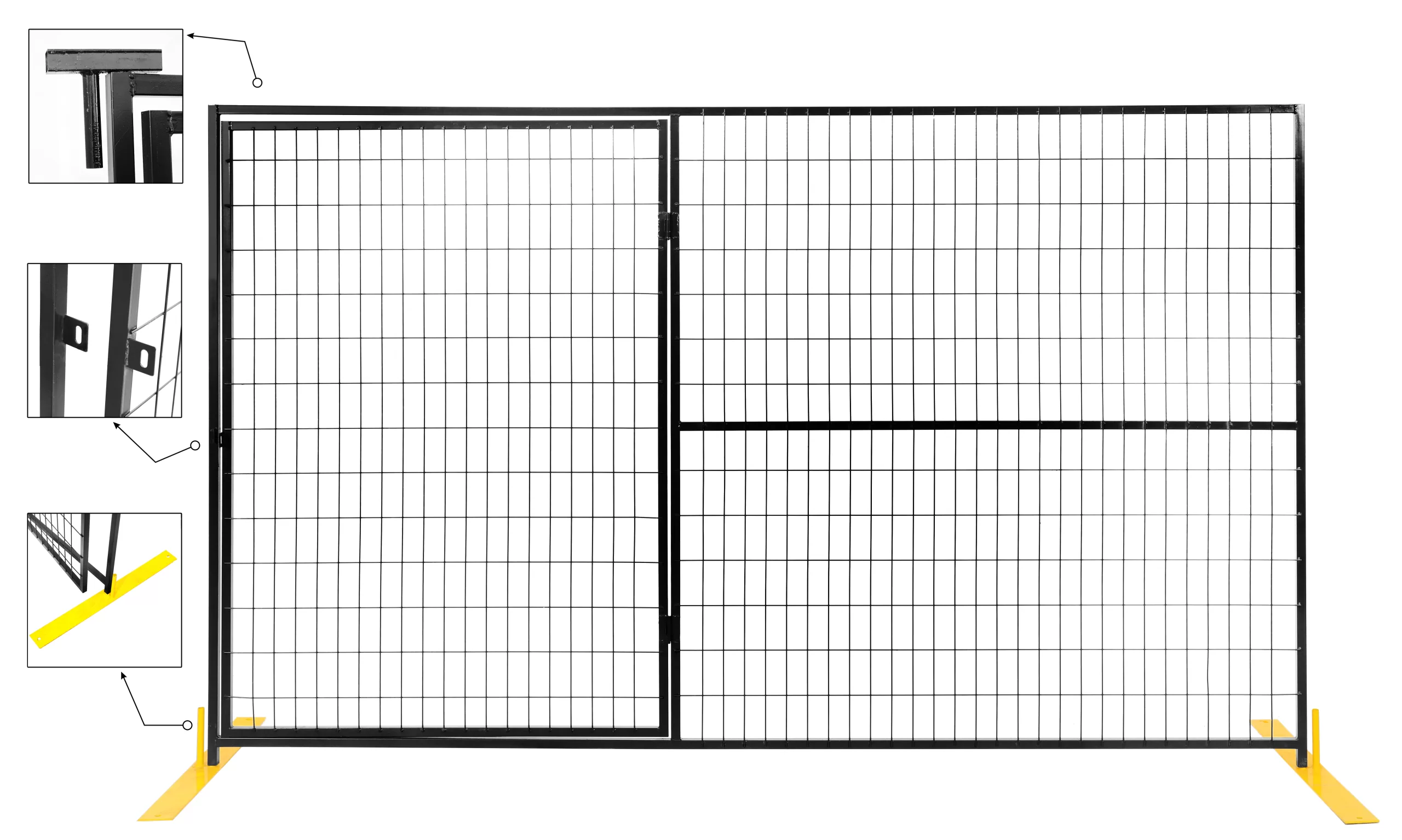 Construction Panel Gate IWF