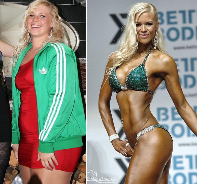 Anette Mork Ned 40kg Og Bikini Fitness Debutant
