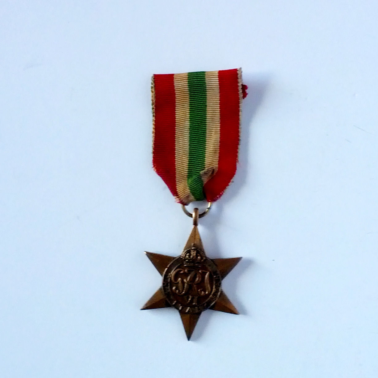 Canadian WW II Italy Star Medal