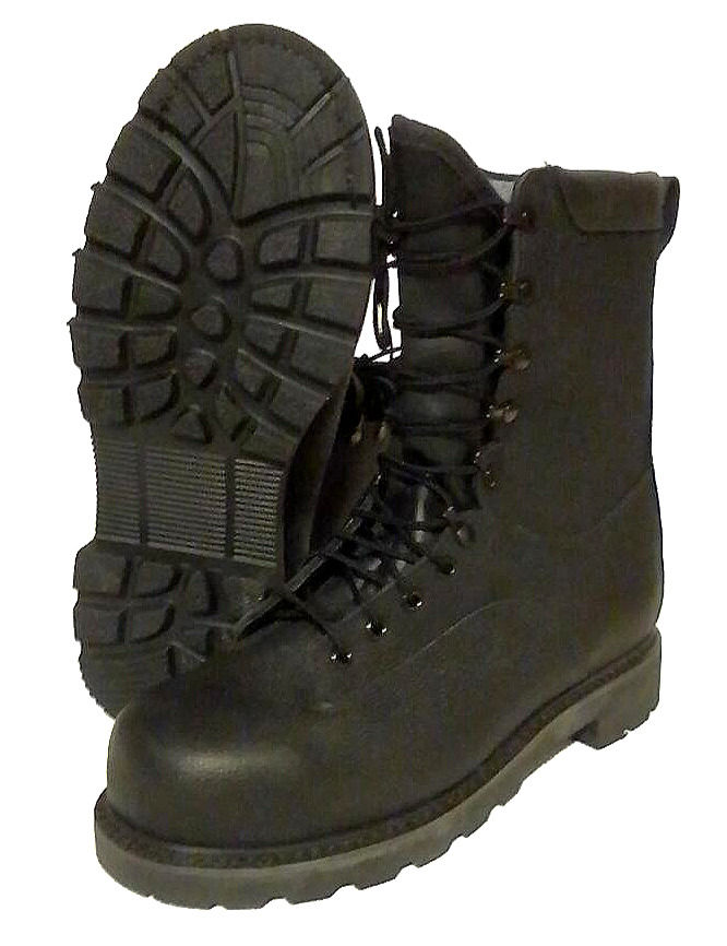 Canadian Army Surplus Cold Wet Weather Steel Toe Boots-New