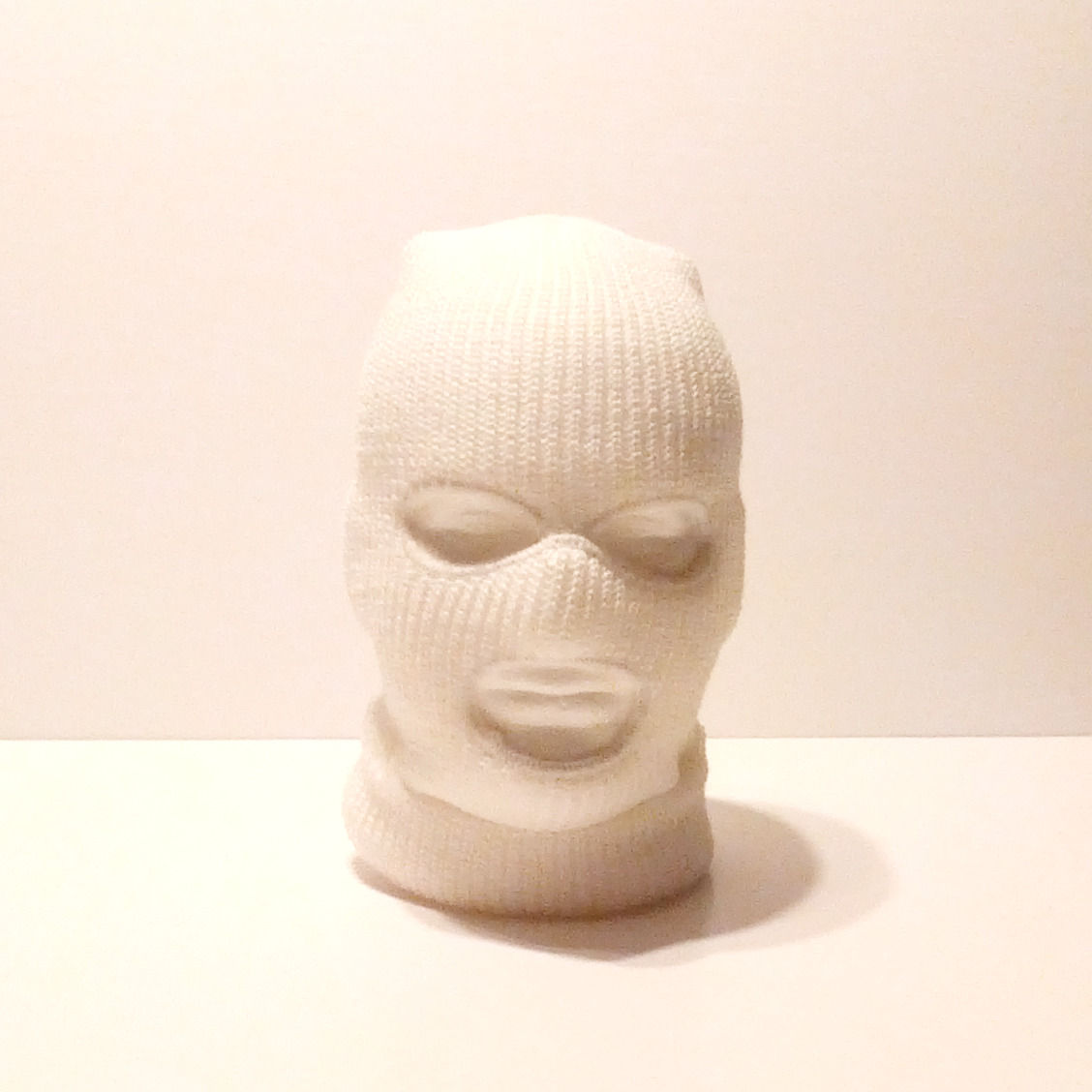 White 3 Hole balaclava