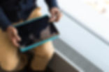 Spielen auf dem Tablet