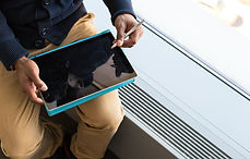 Spielen auf dem Tablet