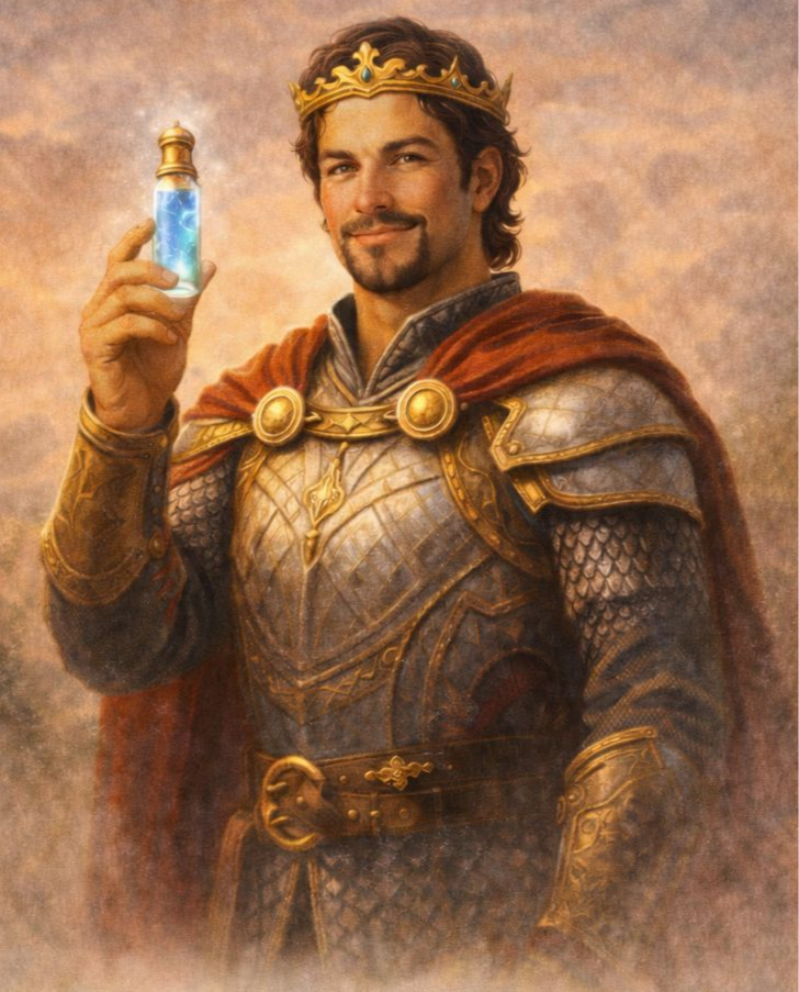 Prince Testosterone in The Royal Hrmonal Kingdome