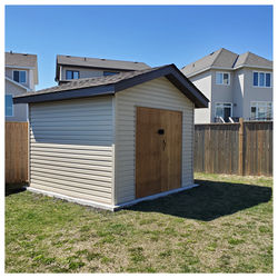 Backyard shed by sauvecreates