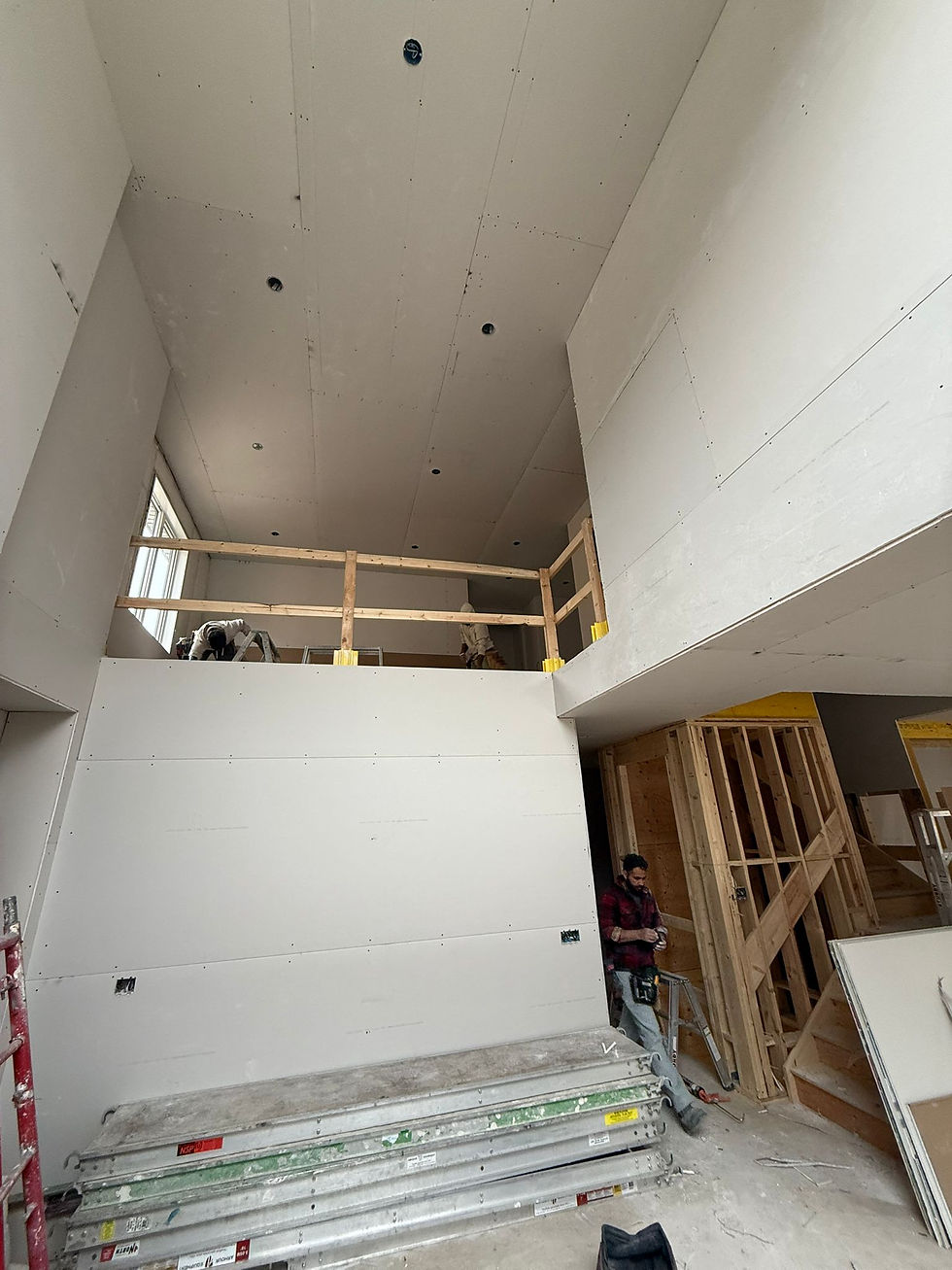 drywall installation process