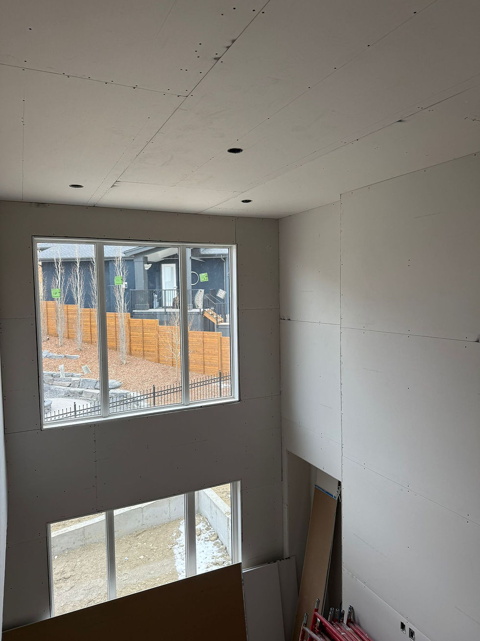 process of drywall