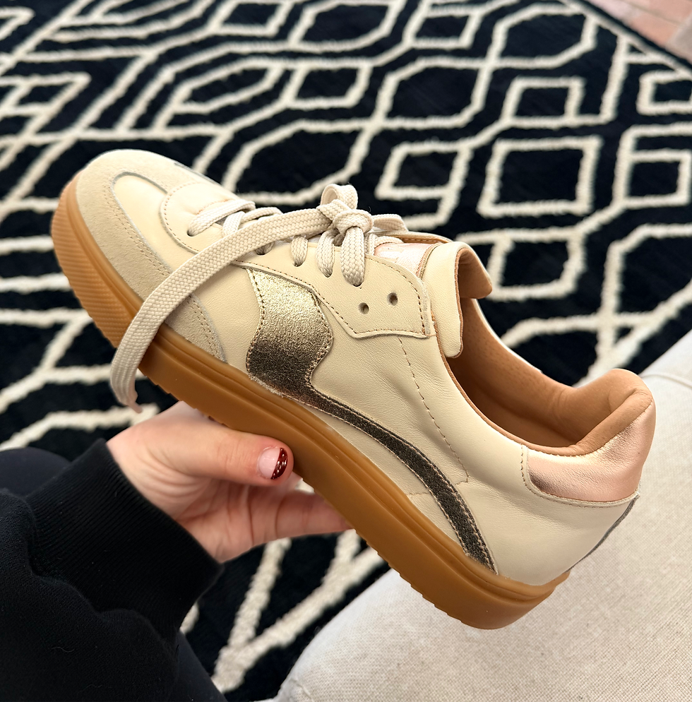 Thumbnail: Handmade Cow Leather Sneakers