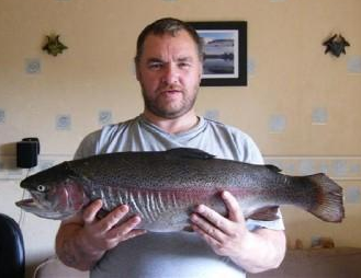 10lb rainbow, Yellow & Red Dancer